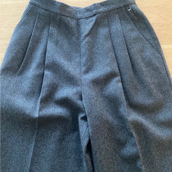 Oscar de la Renta Straight Leg Wool Pants - Picture 5 of 8